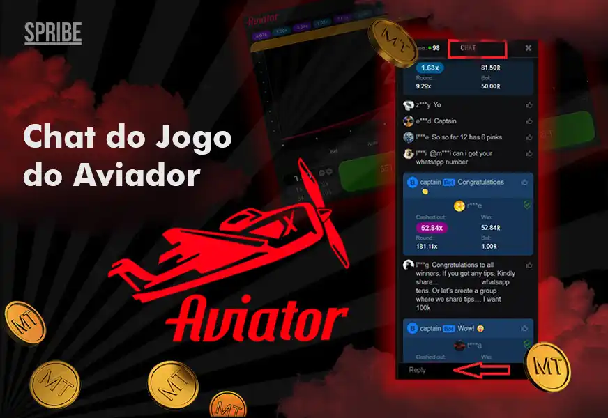 Chat do Jogo do Aviator