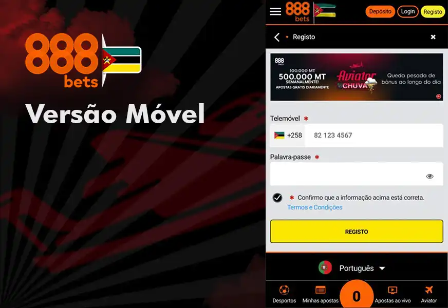 888bet Versão Móvel